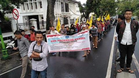 Dukung KPU-Bawaslu, PMII Bali-Nusra Serukan Persatuan dan Kesatuan