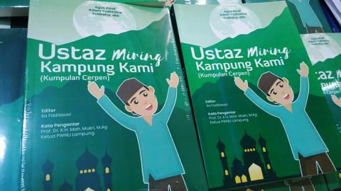NU Lampung Luncurkan Buku Ustadz Miring Kampung Kami
