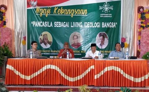 Ngaji Kebangsaan Lakpesdam NU Gorontalo Kuatkan Pancasila sebagai Falsafah Hidup