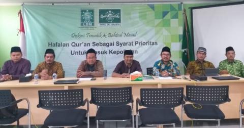Bahtsul Masail NU Jakarta Bahas Penghafal Al-Qur'an dan Aksi 21-22 Mei 2019