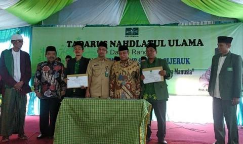 Pesan Kiai Said Saat Resmikan Gedung SMP-SMK NU Cijeruk, Bogor