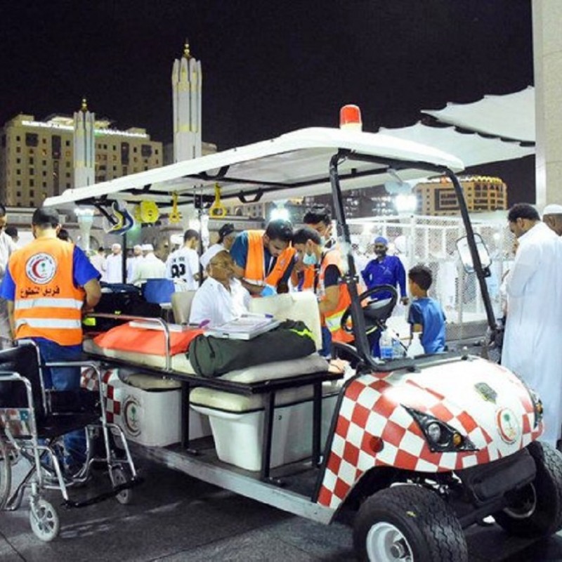 Palang Merah Saudi Sediakan Layanan Darurat Jamaah Haji di Madinah