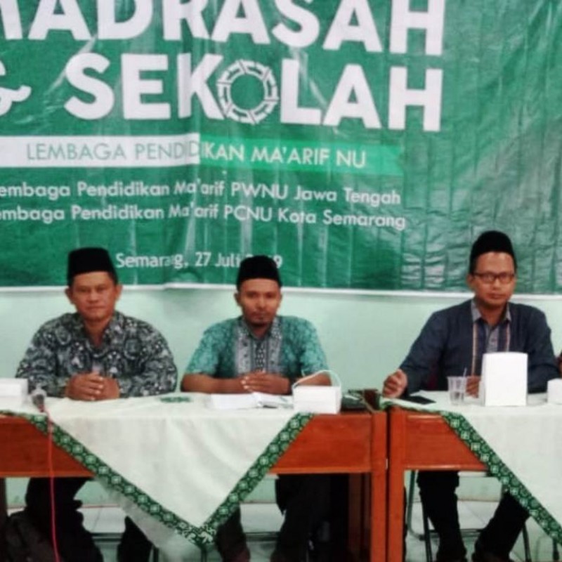 LP Ma'arif NU Kota Semarang Perbaiki Data Madrasah dan Sekolah