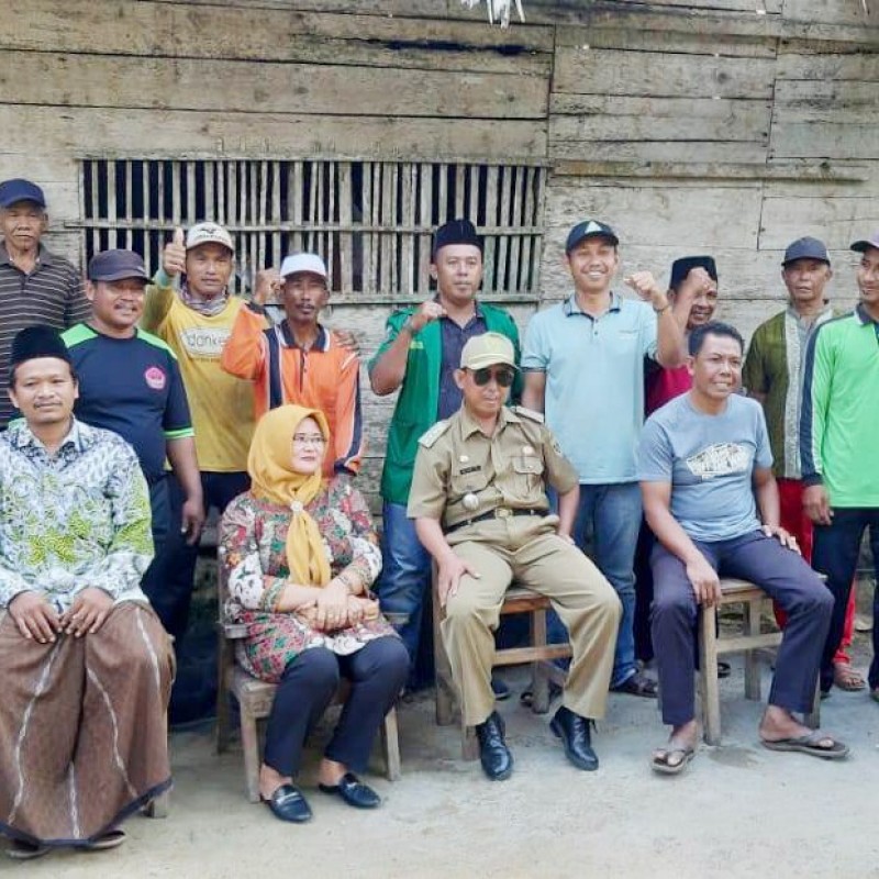 Peduli Warga, Ansor Putra Rumbia Lampung Tengah Bangun Rumah Layak Huni