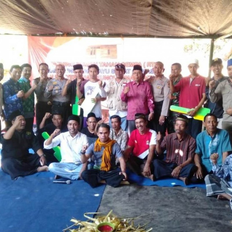 Coin Fondation dan PMII NTB Serahkan Rumah Korban Gempa Lombok