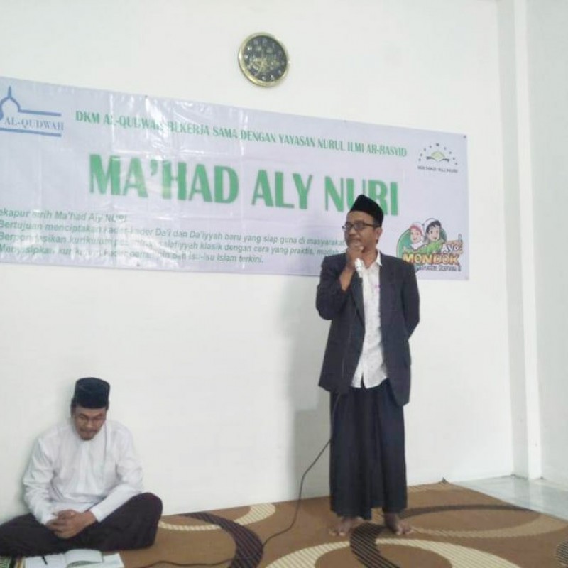 DKM Al-Qudwah Gandeng Ma'had Aly Nuri Bekasi Gelar Madrasah Kader