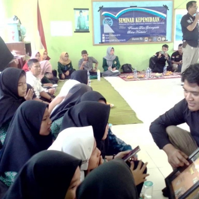 KKN UNU Cirebon Gelar Seminar Penyuluhan Bebas Narkoba 
