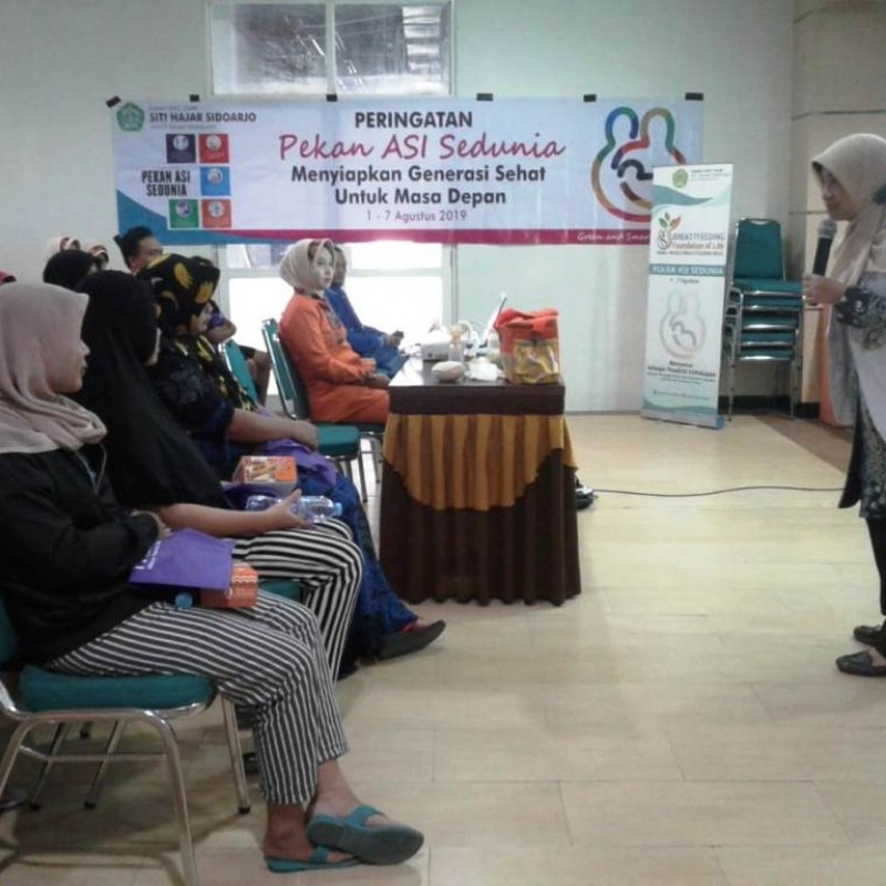 RSI Siti Hajar Sidoarjo Beri Penyuluhan Pentingnya ASI