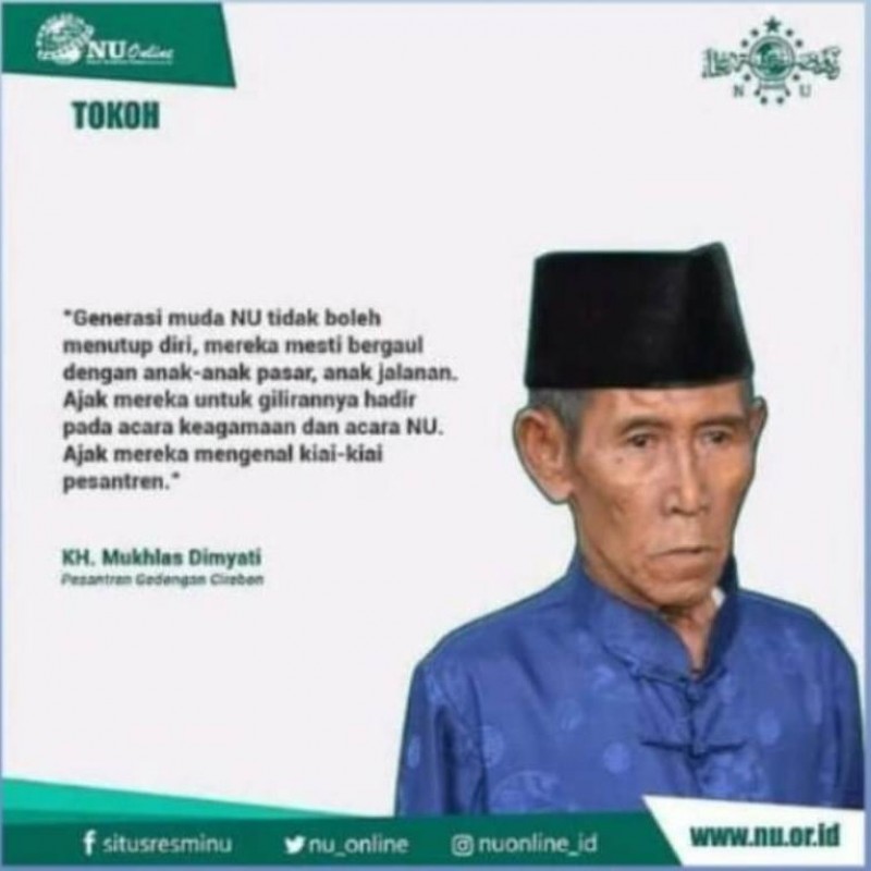 Innalillah, Sesepuh Pesantren Gedongan Cirebon KH Mukhlas Dimyathi Wafat