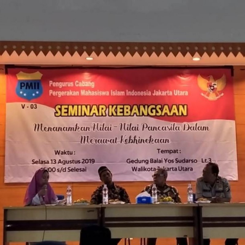 PMII Jakarta Utara Kupas Sejarah Pancasila