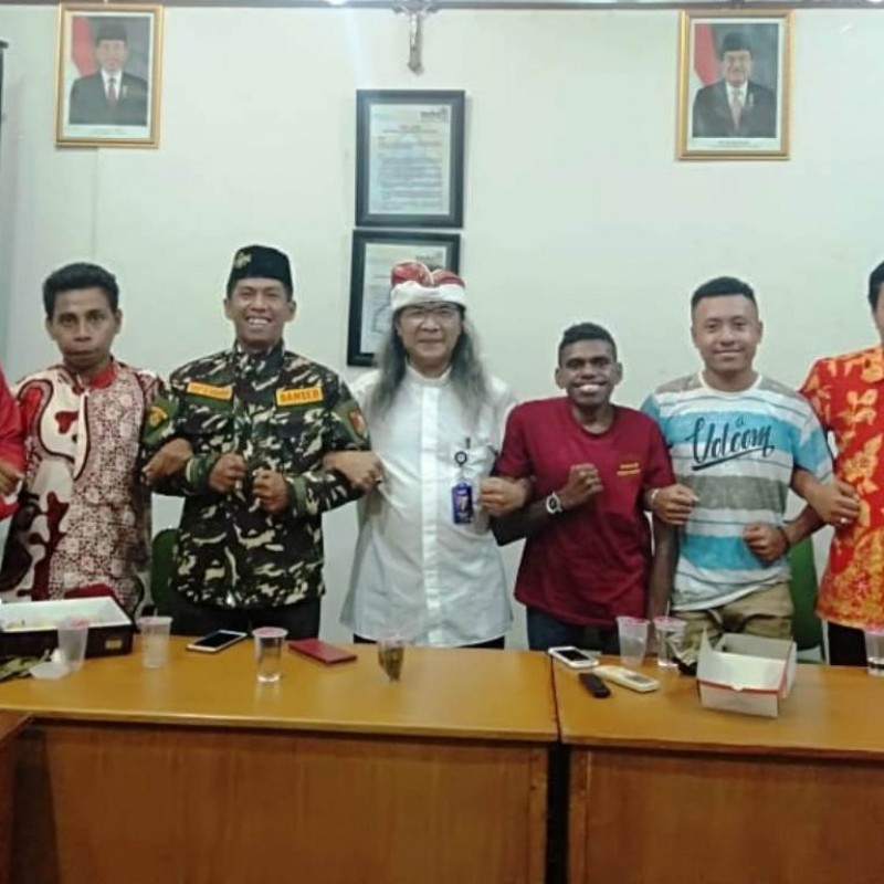 Ansor Jawa Tengah Temui Mahasiswa Asal Papua di Semarang