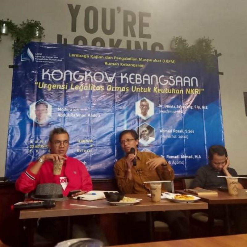 Diskusi Pemuda di Jakarta Bahas Urgensi Legalitas Ormas