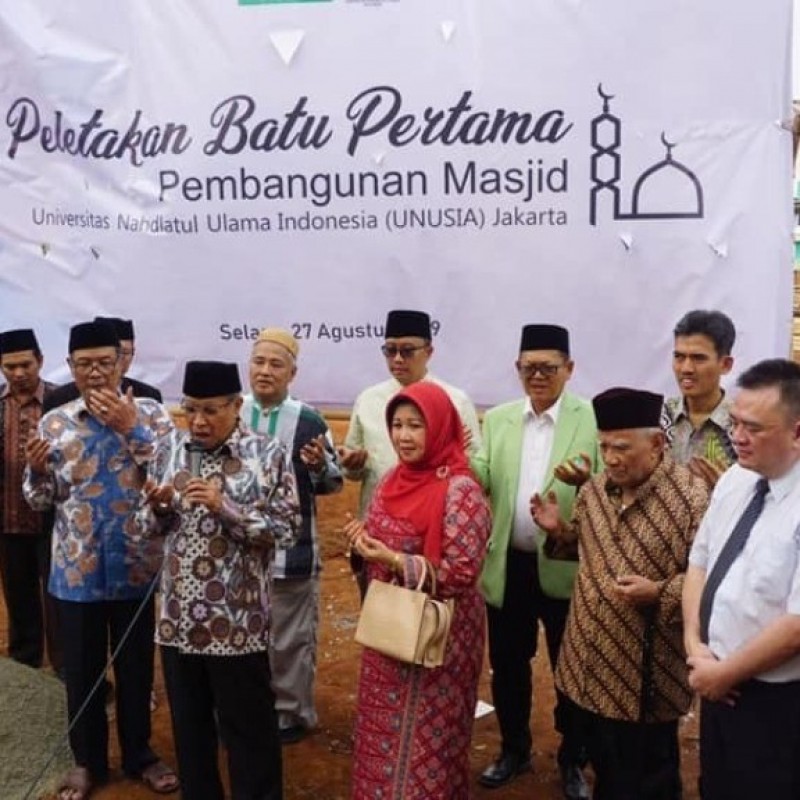 UNUSIA Bangun Pondok Pemuda dan Masjid di Kampus Bogor