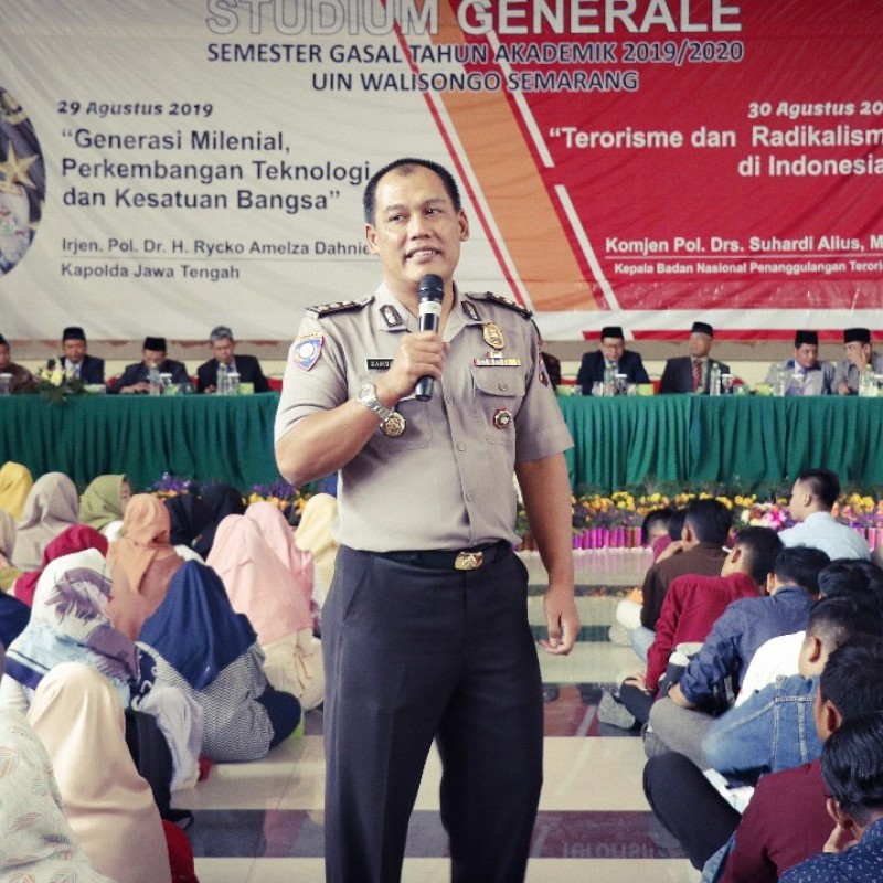 Polda Jateng Minta Mahasiswa UIN Semarang Selektif Pilih Informasi