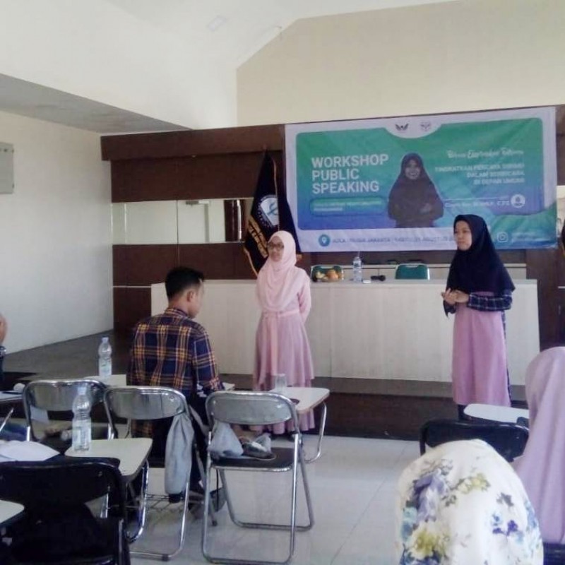 Workshop Pembicara Publik Unusia Jakarta Latih Cara Tepat Bicara