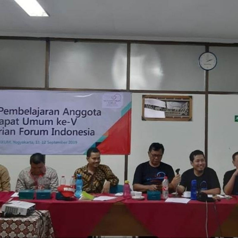 Aklamasi, Ketua LPBINU Jadi Ketua Umum Humanitarian Forum Indonesia