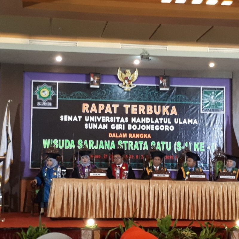 Wisuda Perdana, Unugiri Bojonegoro Optimis Mampu Bersaing