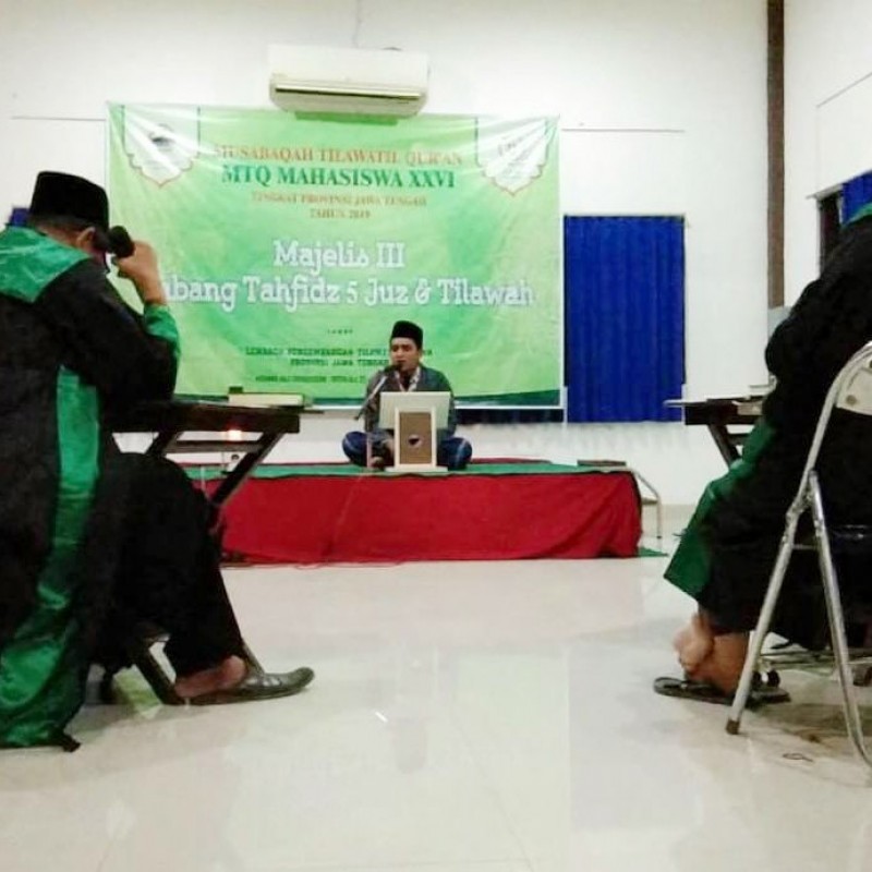 Ibnu Aqil, Kader Ansor Tegal Wakili IBN di Ajang MTQ Mahasiswa Tingkat Jateng