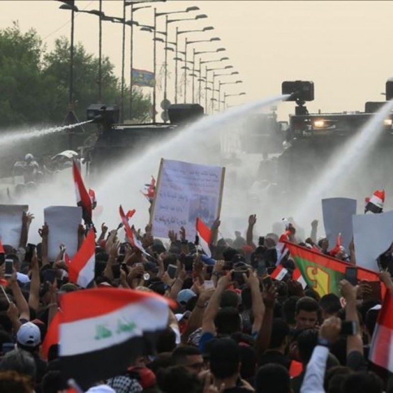 Demo Antipemerintah di Irak, 65 Meninggal dan Ribuan Terluka
