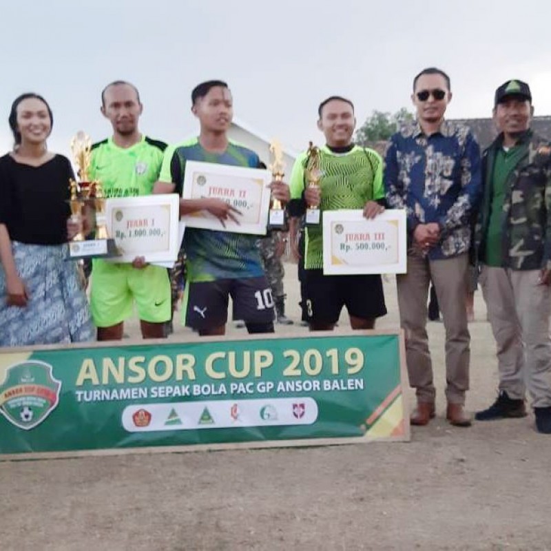 DPRD dan Manajemen Persibo Suport Ansor Cup Balen Bojonegoro