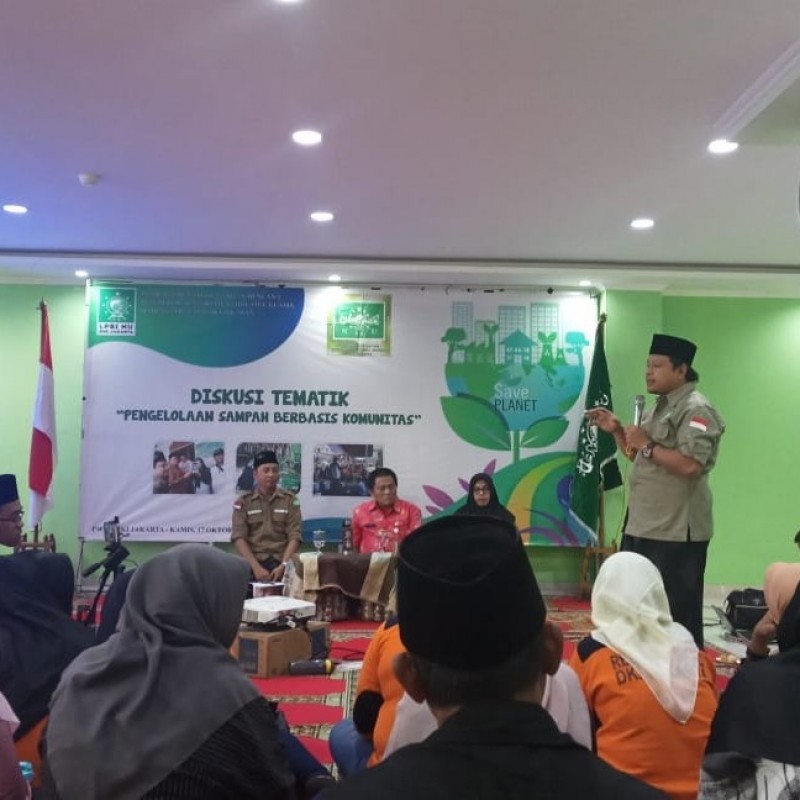 Kelola Sampah Ibu Kota, Dinas Lingkungan Hidup Pemrov DKI Gandeng LPBINU Jakarta