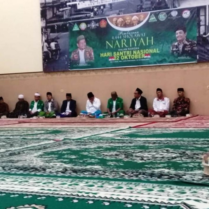 Ansor Kalbar Kawal Gerakan Pembacaan 4.444 Shalawat Nariyah