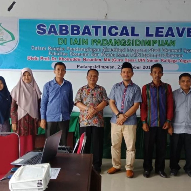 Sabbatical Leave 2019 Upaya Ditjen Pendis Tingkatkan Mutu PTKI yang Langka Guru Besar