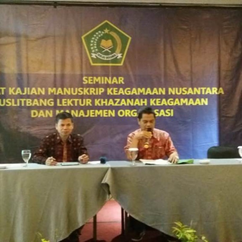 Pusat Kajian Manuskrip Keagamaan Nusantara Penting Didirikan