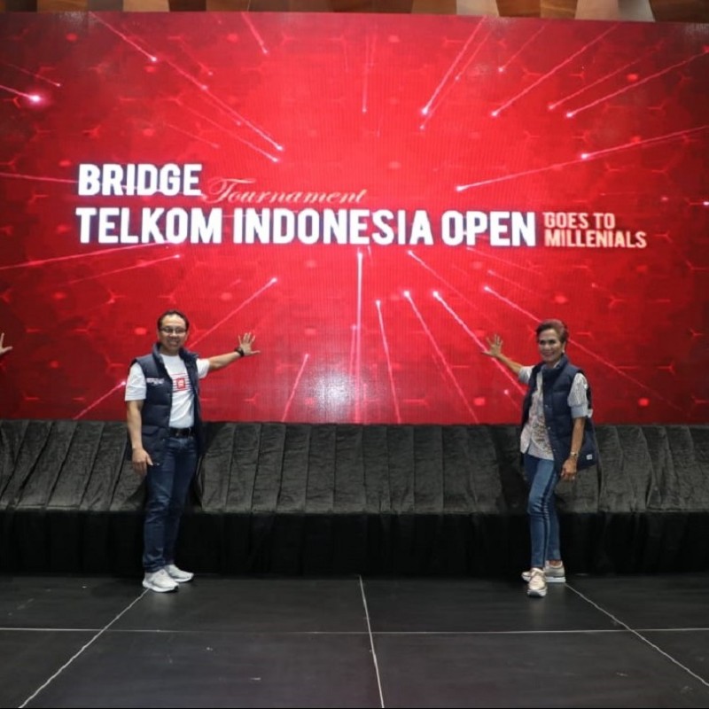 Telkom Group Kembali Gelar Turnamen Bridge 'Telkom Indonesia Open 2019'