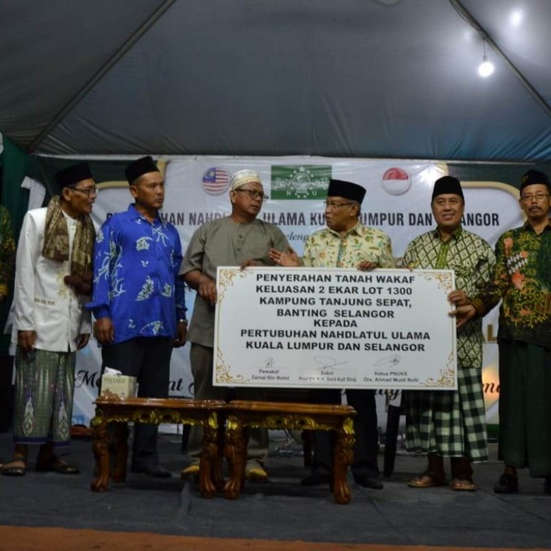 NU Malaysia Terima Bantuan Tanah untuk Bangun Pesantren di Kuala Lumpur