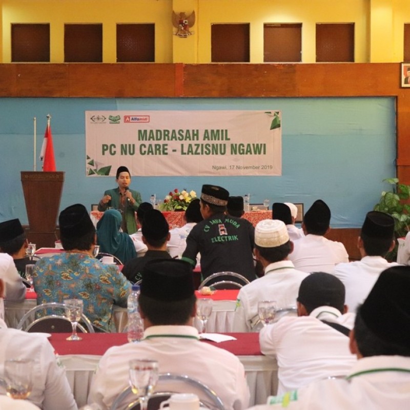 Ketua PCNU Ngawi Harap LAZISNU Bangun Ekonomi Jamaah dan Jamiyah