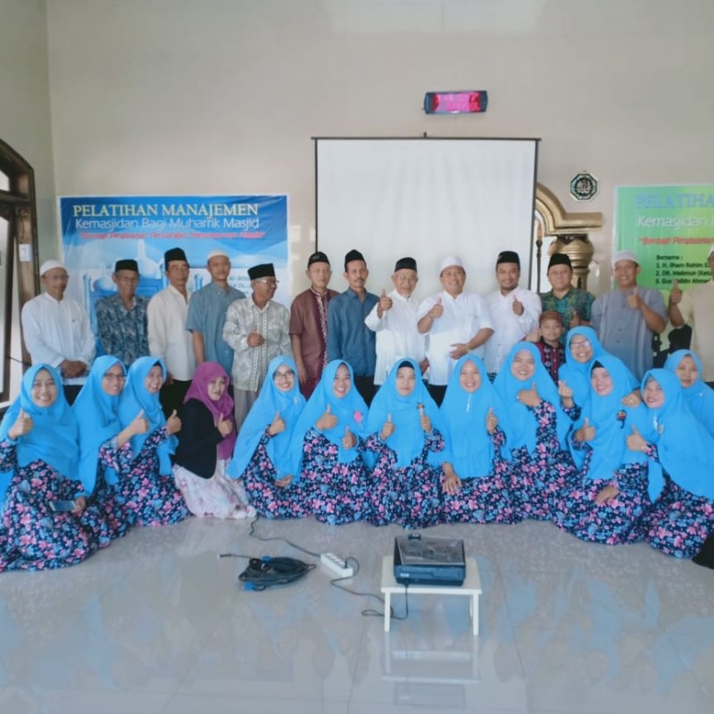 Takmir Masjid di Jombang Peringati Maulid dengan Pelatihan Manajemen Kemasjidan