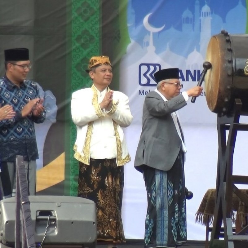 Buka Festival Tajug, Wapres KH Ma'ruf Amin: Masjid Jangan Sebar Kebencian