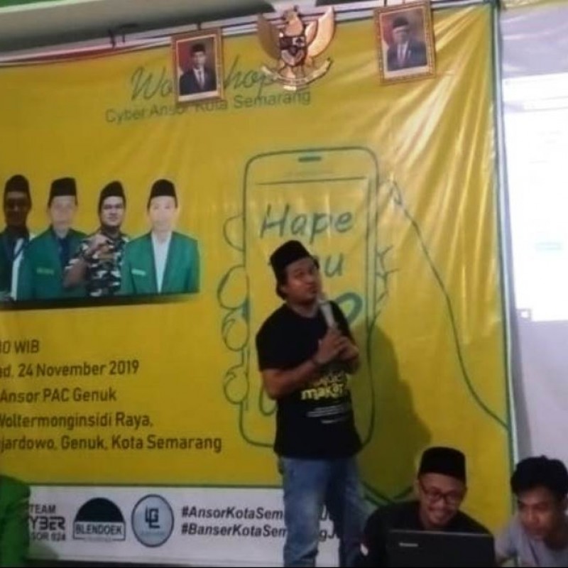 Perkuat Dakwah, Ansor di Semarang Siapkan Tim Siber 
