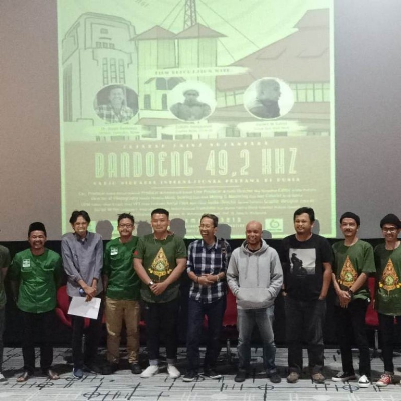 Lesbumi Kabupaten Bandung Luncurkan Film 'Bandoeng 49,2 Khz'