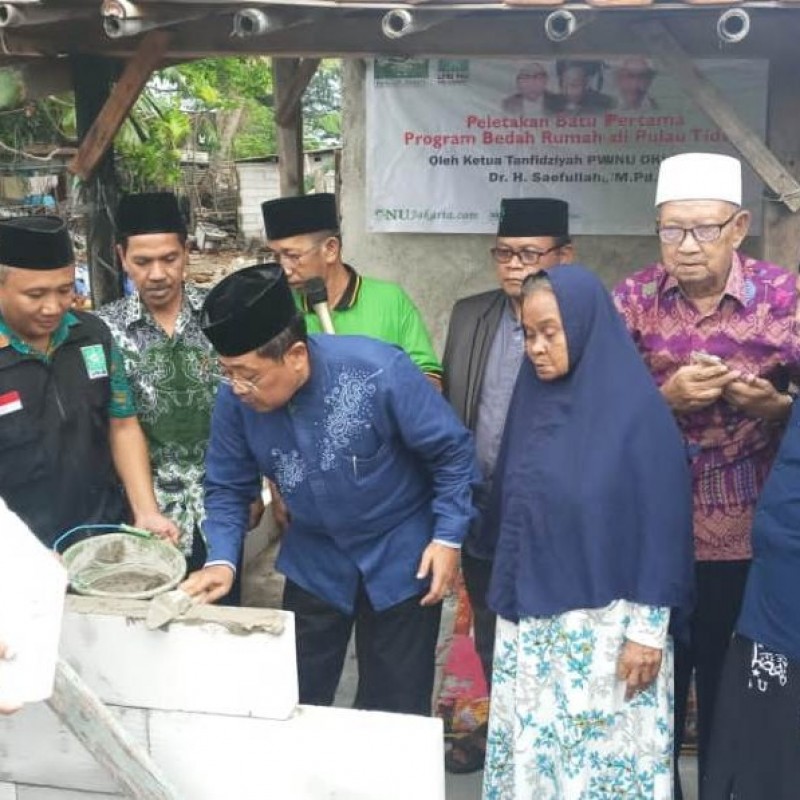 Pemkab Kepulauan Seribu Apresiasi Program Bedah Rumah PWNU DKI Jakarta 