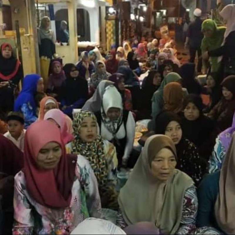 Muslimat NU Changkat-Malaysia Gemakan Maulid Nabi