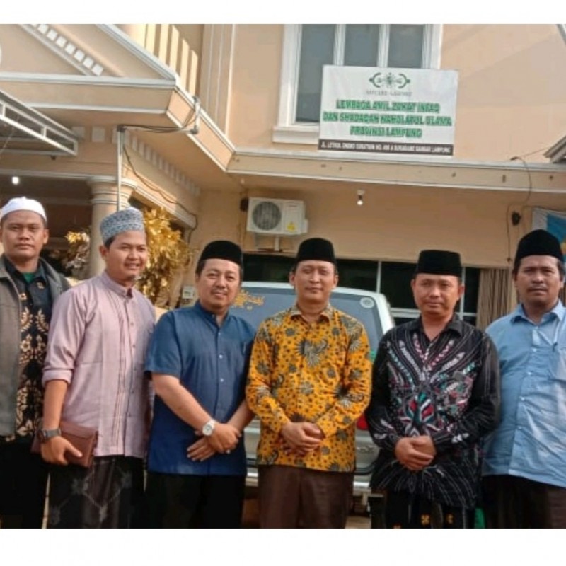 Kunjungi LAZISNU, Pegiat Ekonomi Pesantren di Lampung Bentuk Hebistren