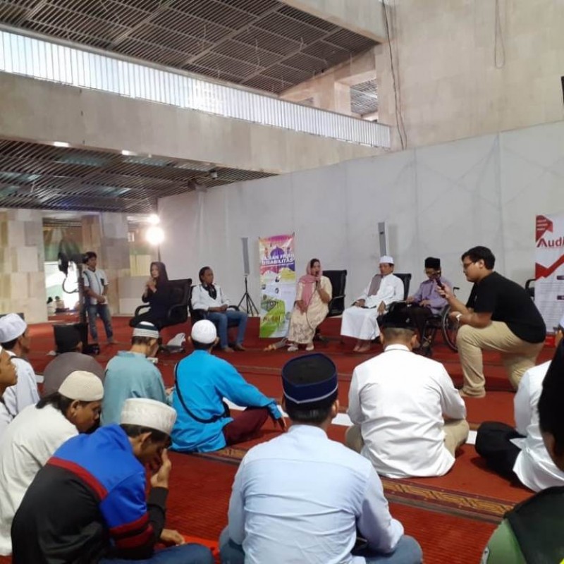Fiqih Disabilitas Dikaji di Masjid Istiqlal