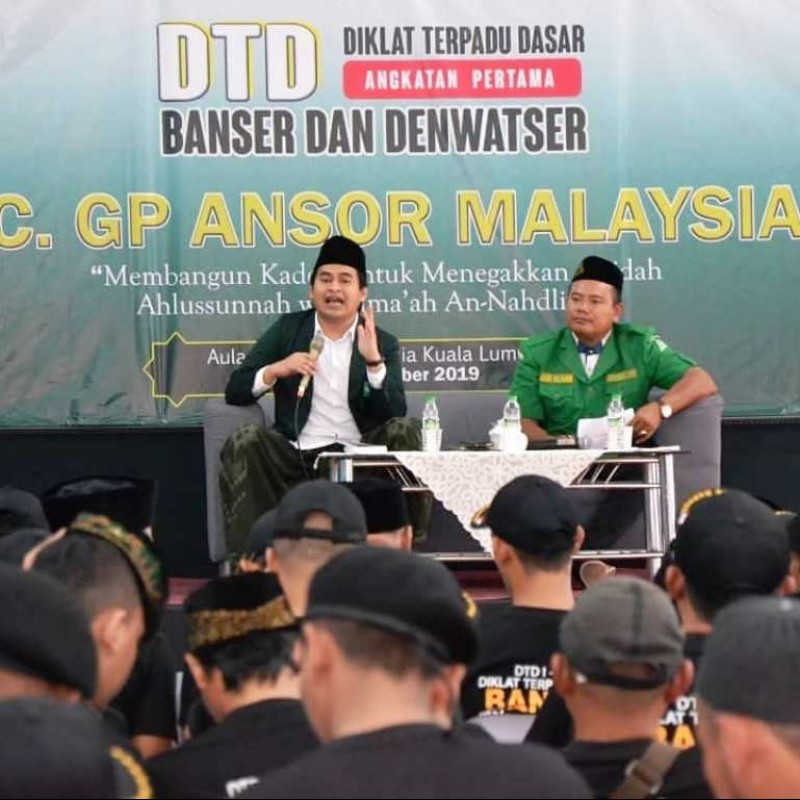 Ratusan Kader Ansor Malaysia Digembleng Diklat Terpadu Dasar