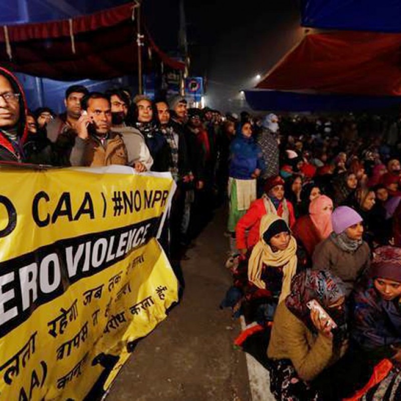 Warga India Sambut Tahun Baru dengan Aksi Protes UU Kewarganegaraan