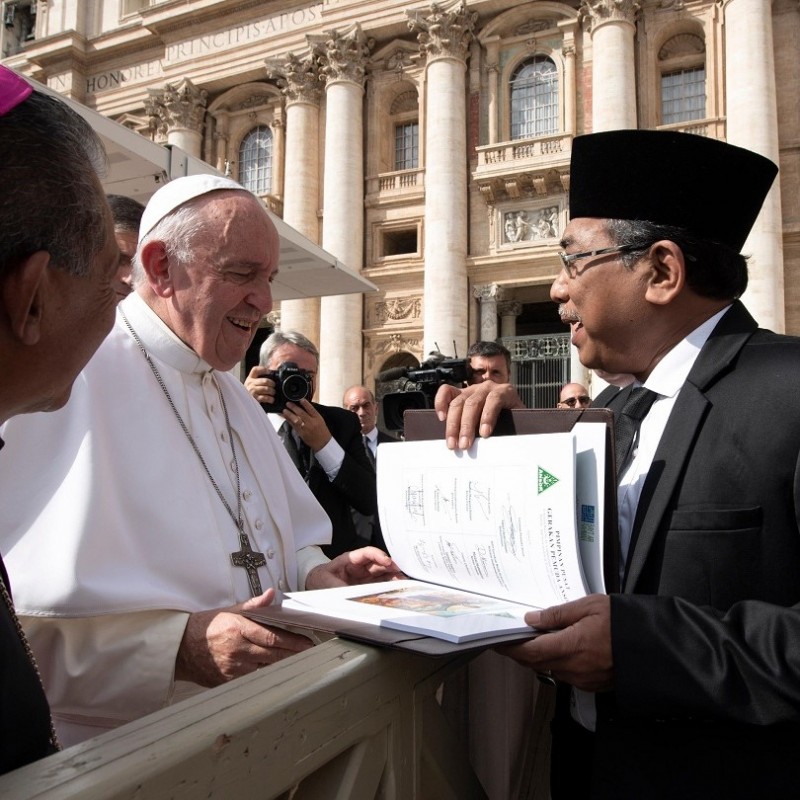 Gus Yahya Hadiri Pertemuan Antaragama Ibrahim di Vatikan