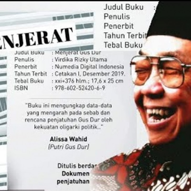 Ini Jadwal Roadshow Bedah Buku 'Menjerat Gus Dur' di Berbagai Daerah