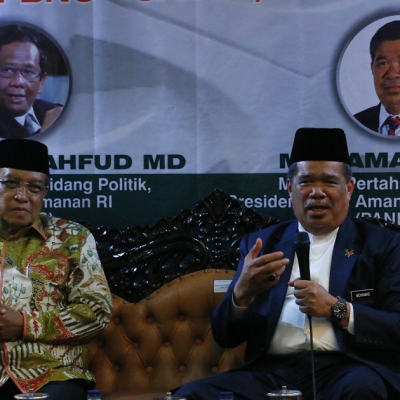 Menteri Pertahanan Malaysia-Ketua Umum PBNU Bincang Dunia Islam