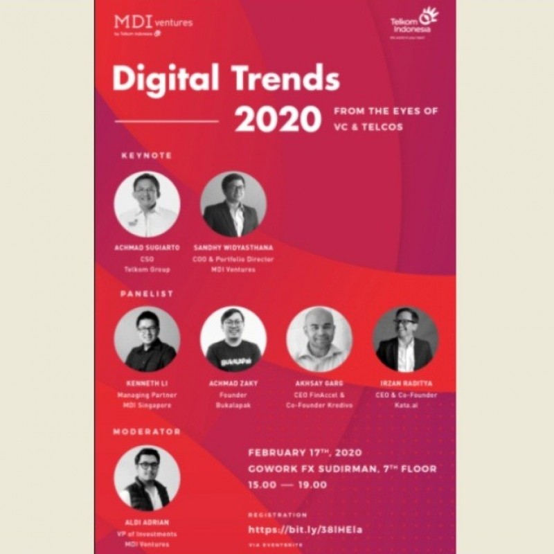Bahas Perspektif Tren Pasar Digital, MDI Adakan Digital Trends 2020