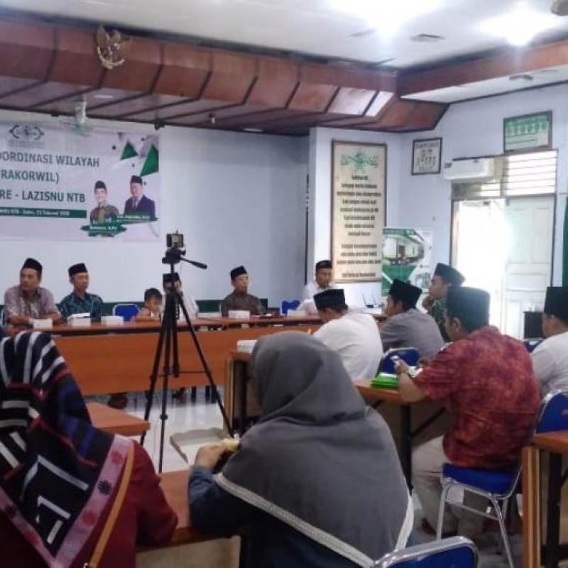 LAZISNU NTB Konsolidasi Gerakan Pengurus Se-Pulau Lombok 