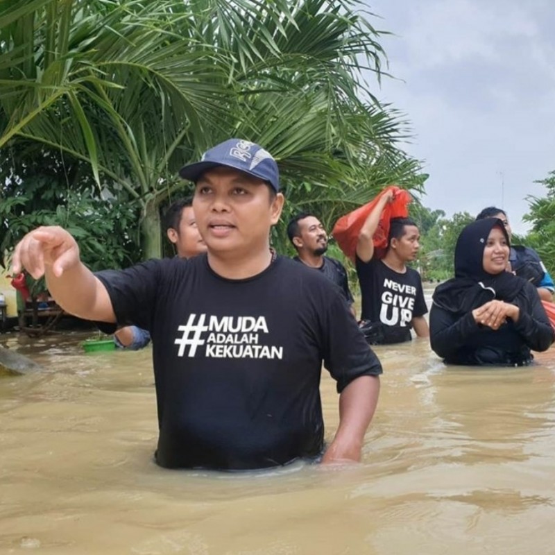 Sikapi Banjir, GP Ansor Pamekasan Serukan Gerakan Kesadaran #JagaSungai
