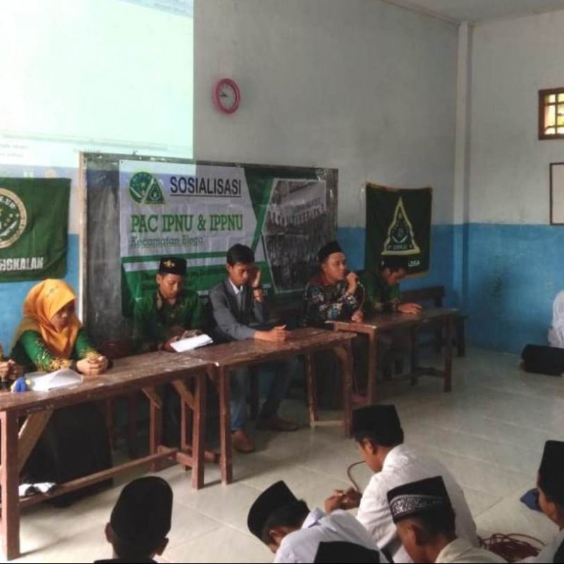 Sosialisasi Program, IPNU-IPPNU Blega Bangkalan Turun ke Sekolah-sekolah