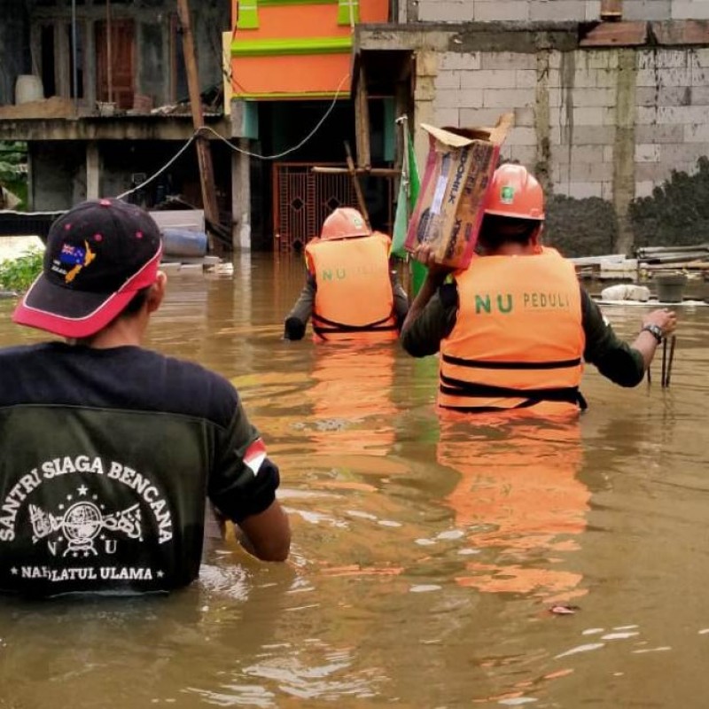 NU Peduli Buka Donasi untuk Korban Banjir Jakarta dan Sekitarnya