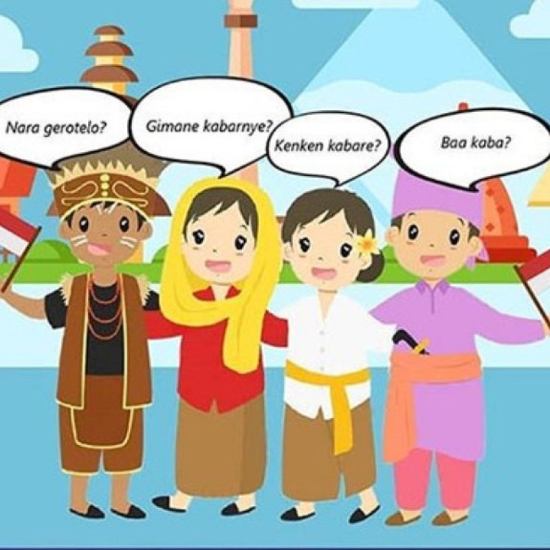 11 Bahasa Daerah di Indonesia Punah